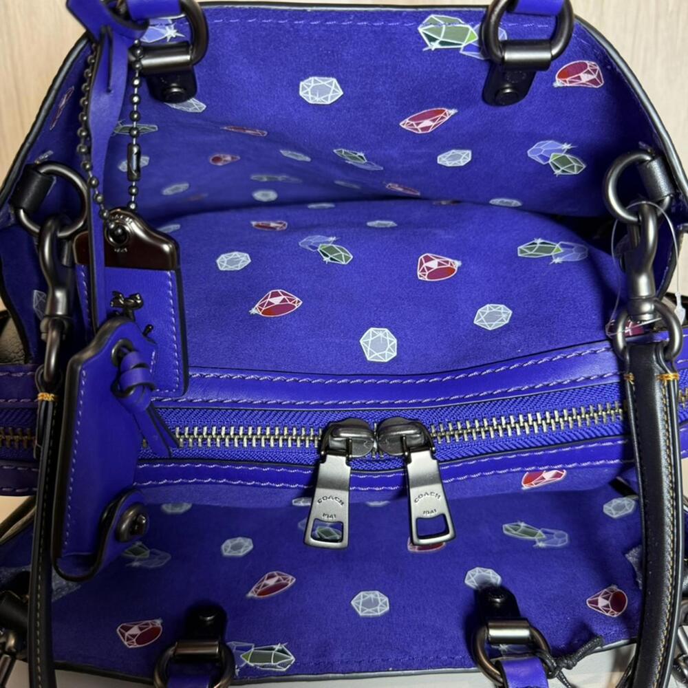 RARE Coach 1941 NWT Disney X Coach Rogue Bag-Dark Fairy Tale (Snow White) - Picture 8 of 13